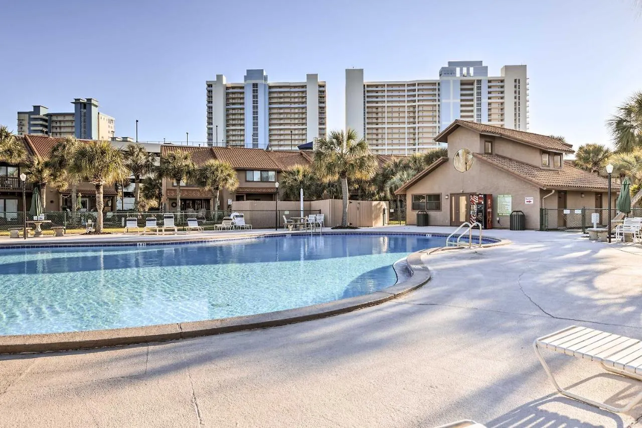 Semesterbostad Pcb Townhome With Resort Amenities - Walk To Ocean! Panama City Beach